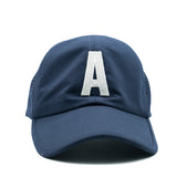 Navy Letter Athletic Hat