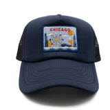 Chicago Postcard Foam Trucker Hat