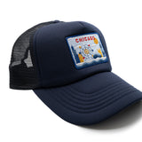 Chicago Postcard Foam Trucker Hat