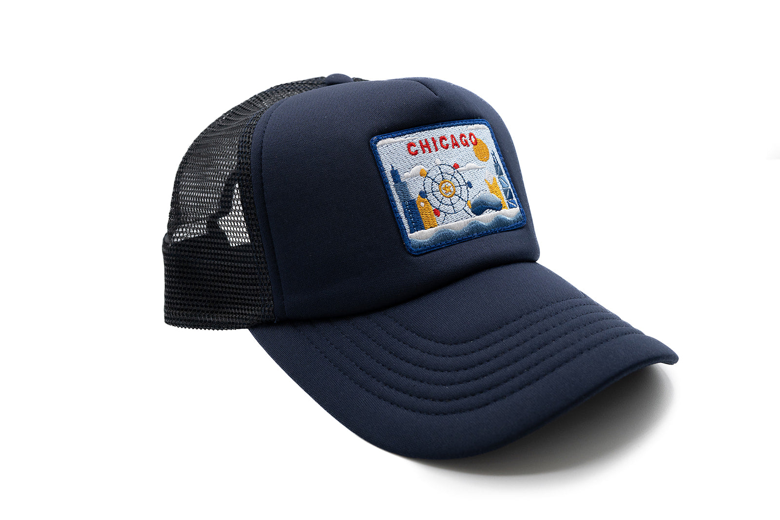Chicago Postcard Foam Trucker Hat