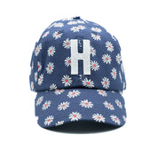 Navy Daisy Does It Letter Baseball Hat