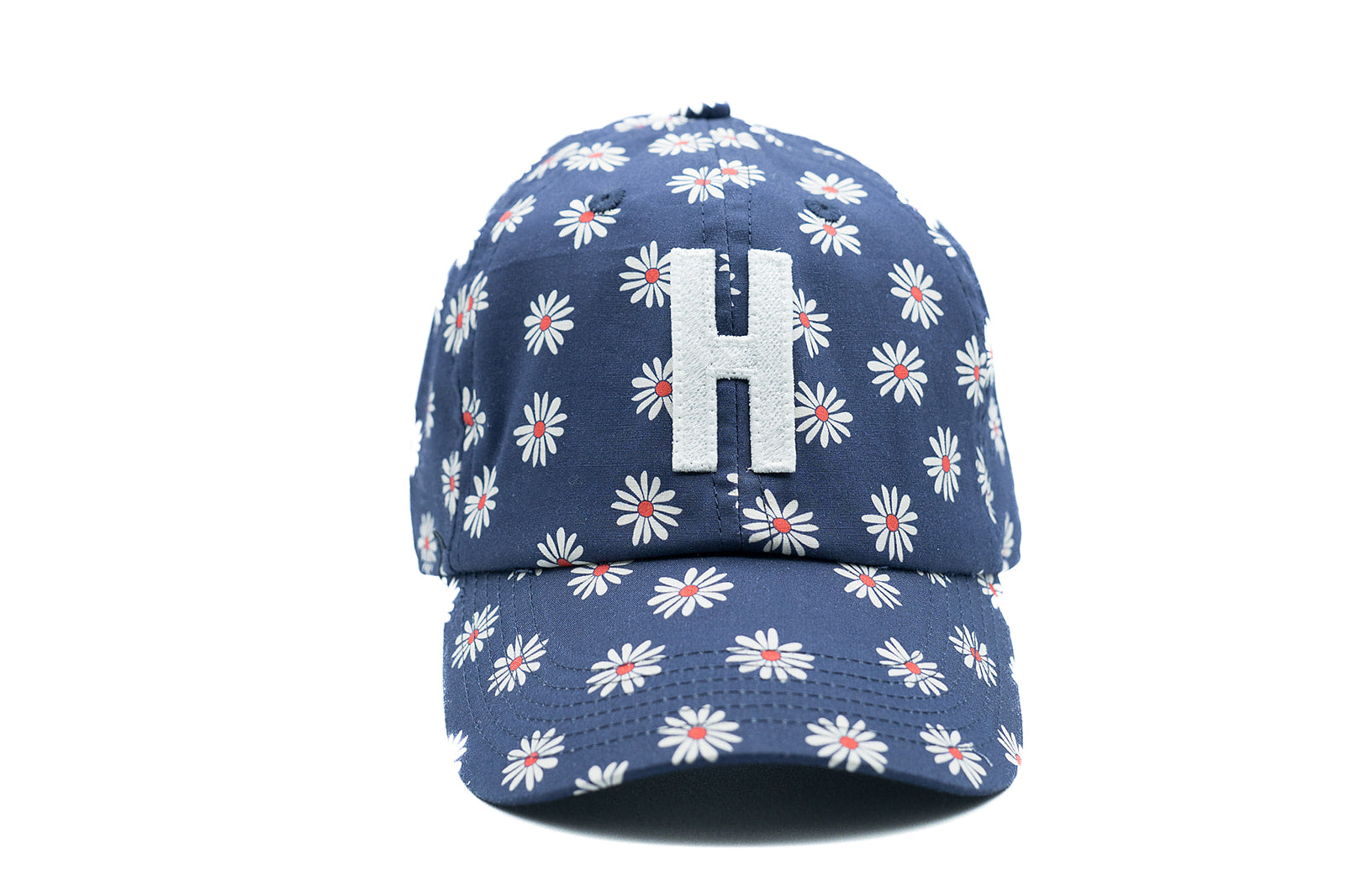 Navy Daisy Does It Letter Baseball Hat