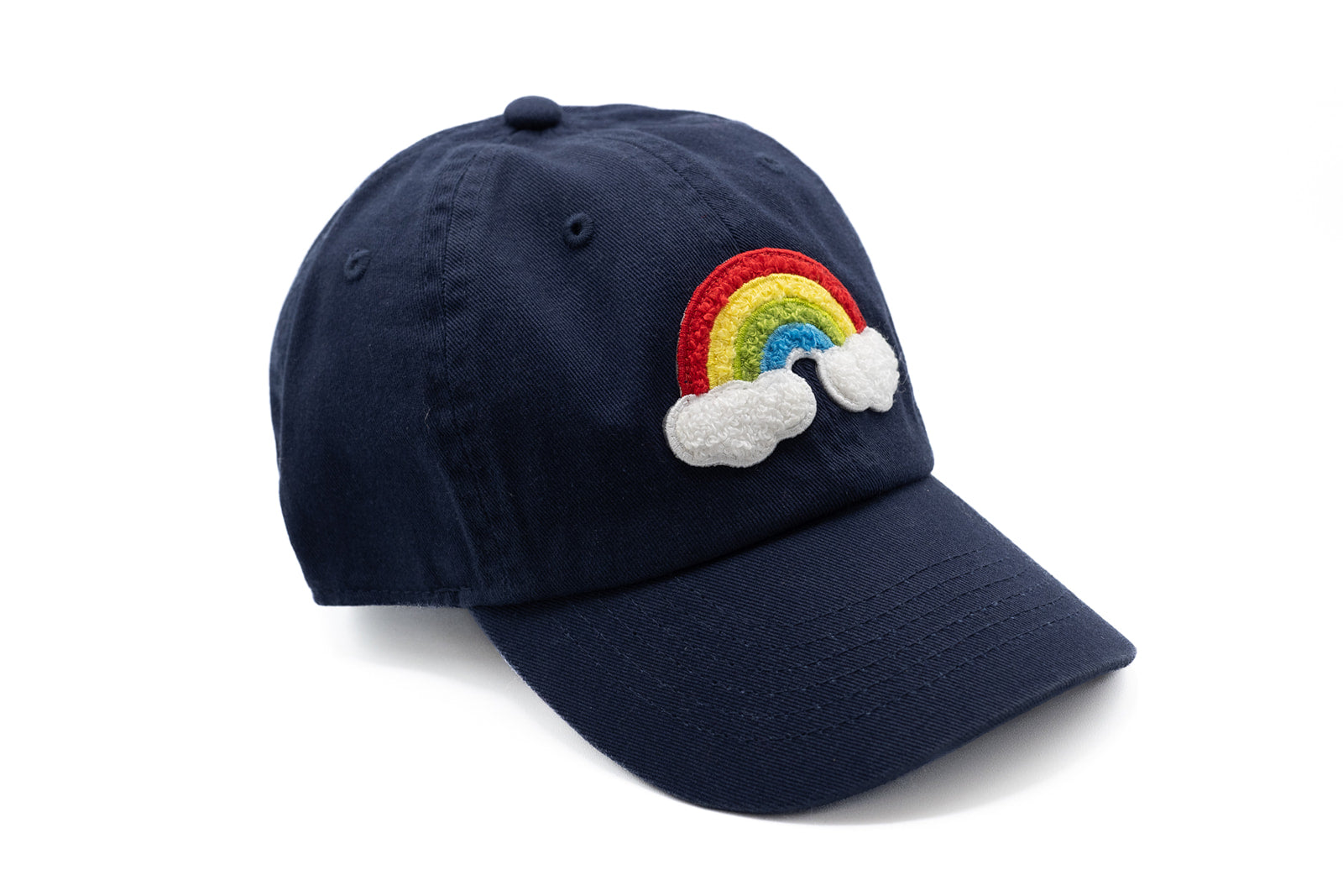 Navy Terry Rainbow Hat