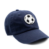 Soccer Patch Baseball Hat