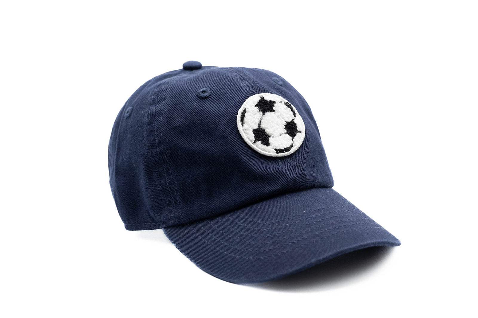 Soccer Patch Baseball Hat