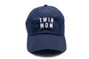 Navy Twin Mom Hat