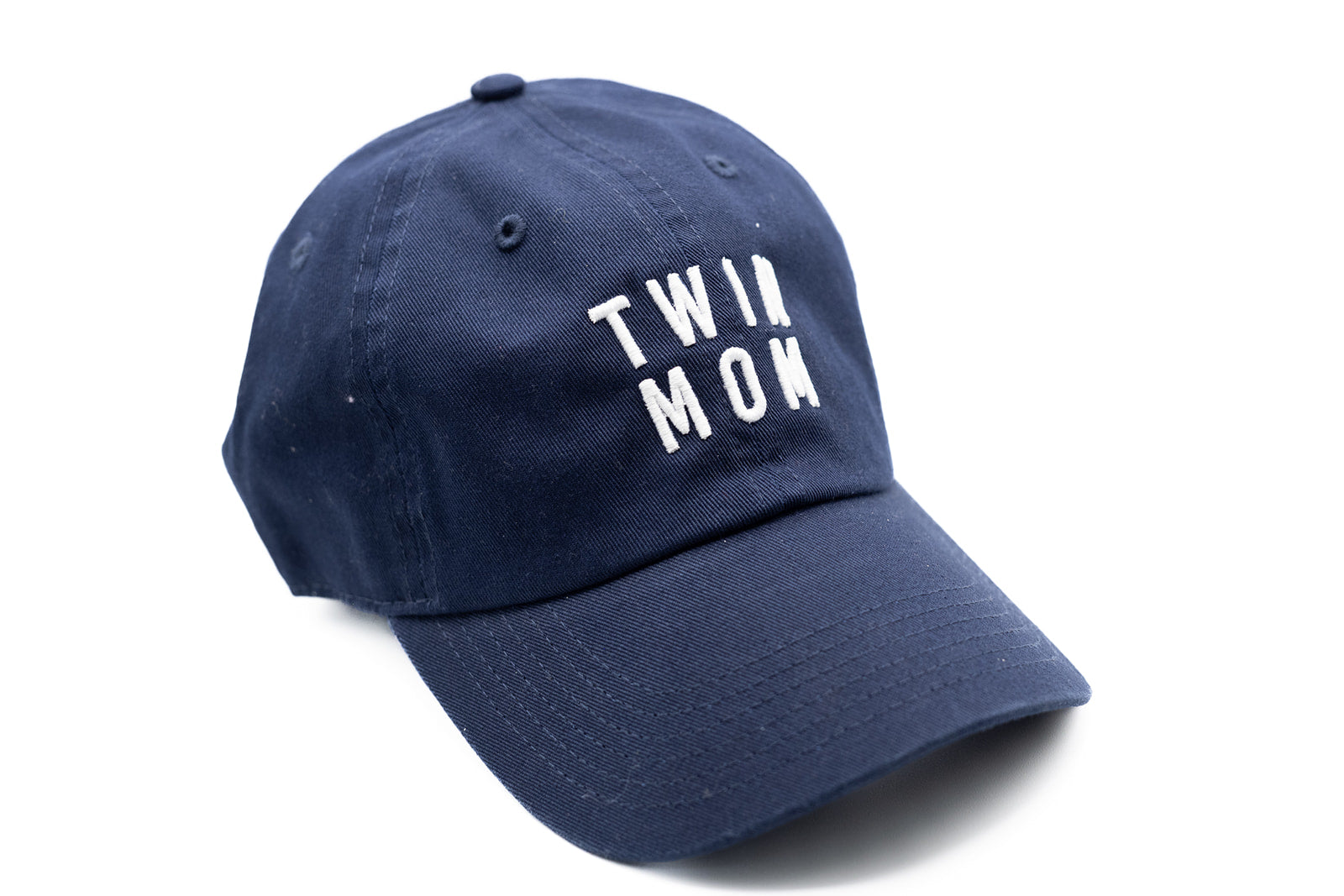 Navy Twin Mom Hat
