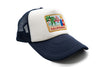 California Postcard Foam Trucker Hat