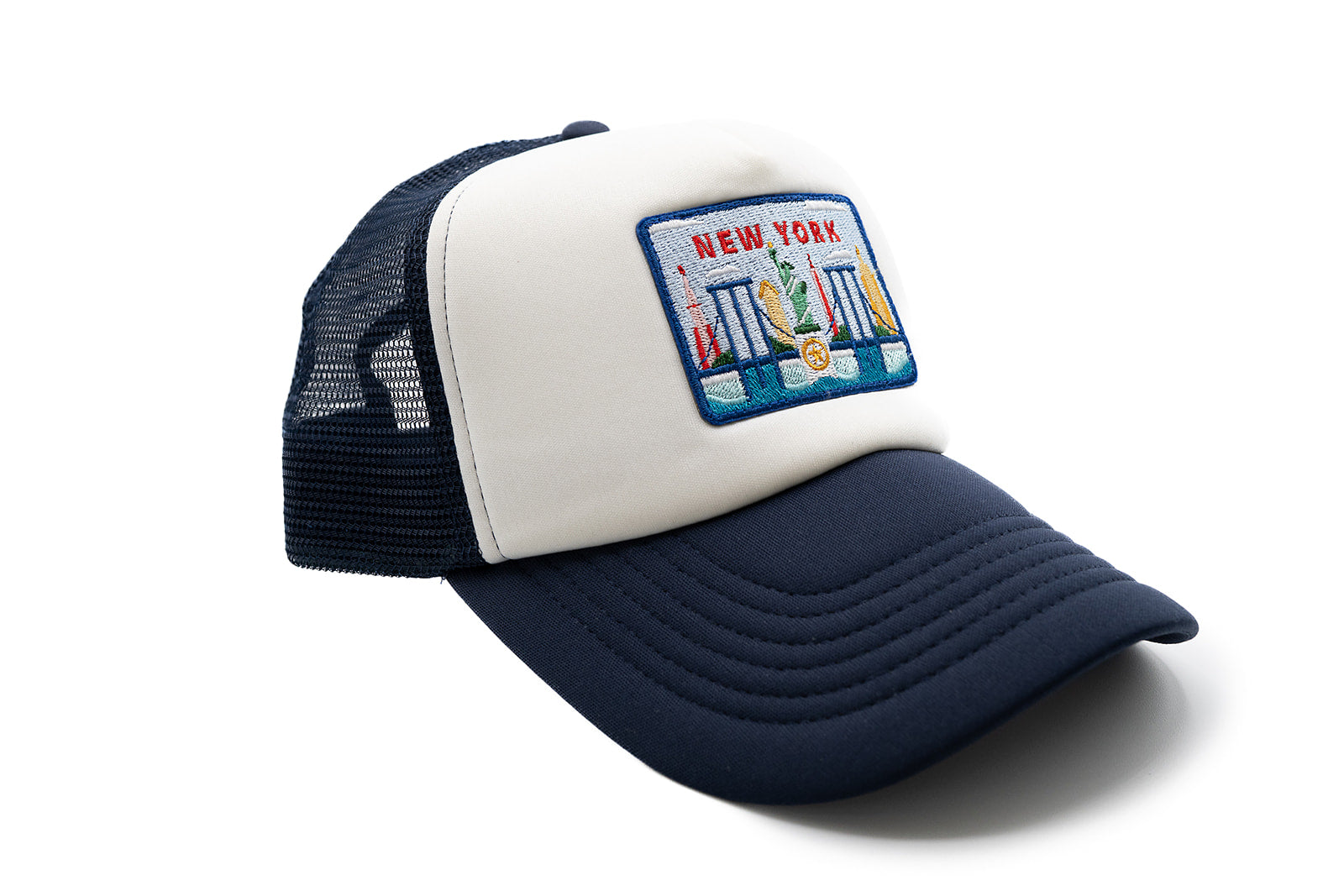 New York Postcard Foam Trucker Hat