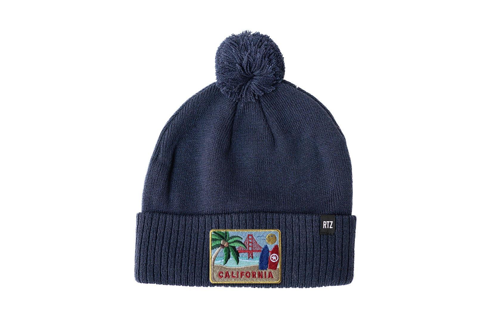 California Pom Pom Hat