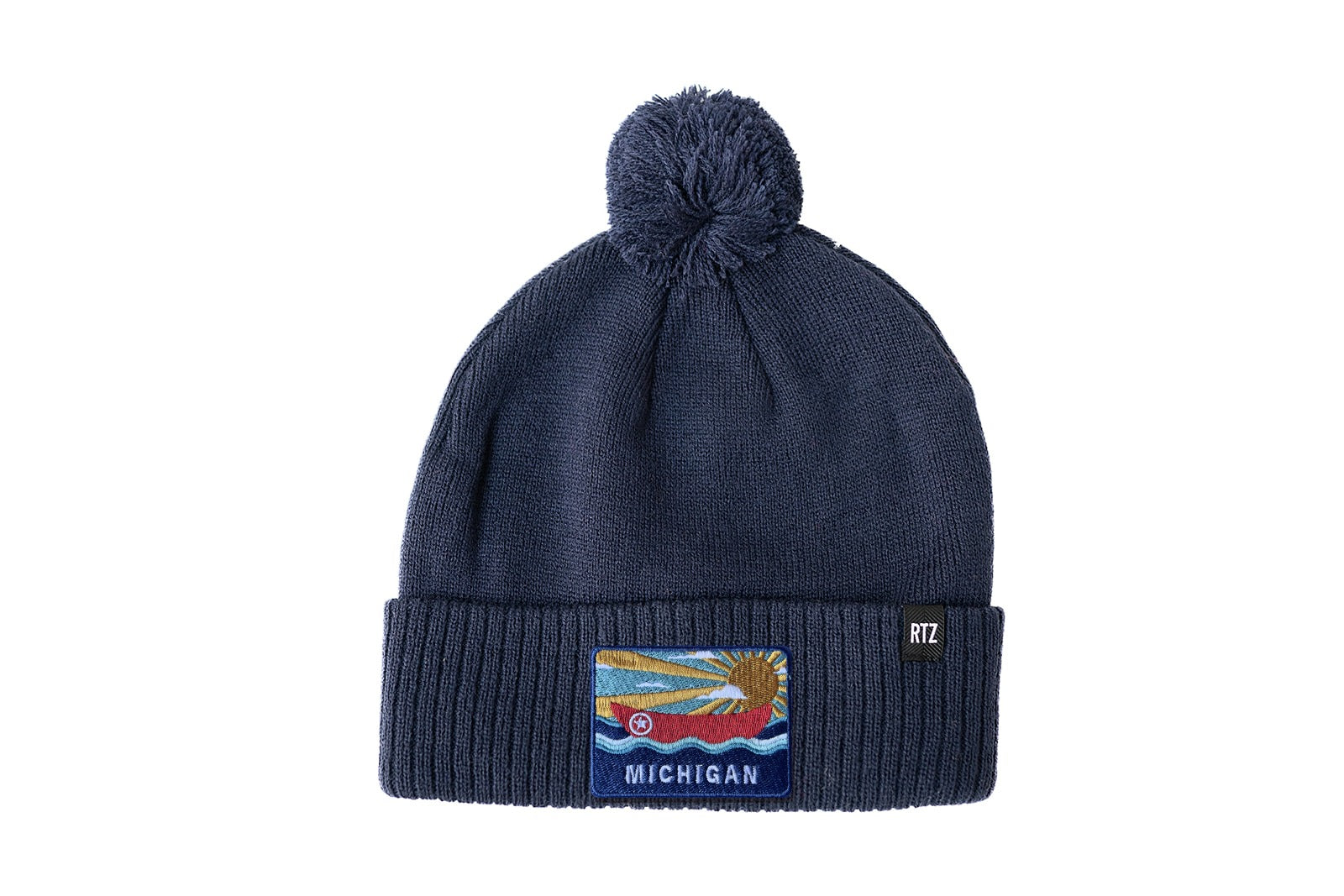 Michigan Pom Pom Hat