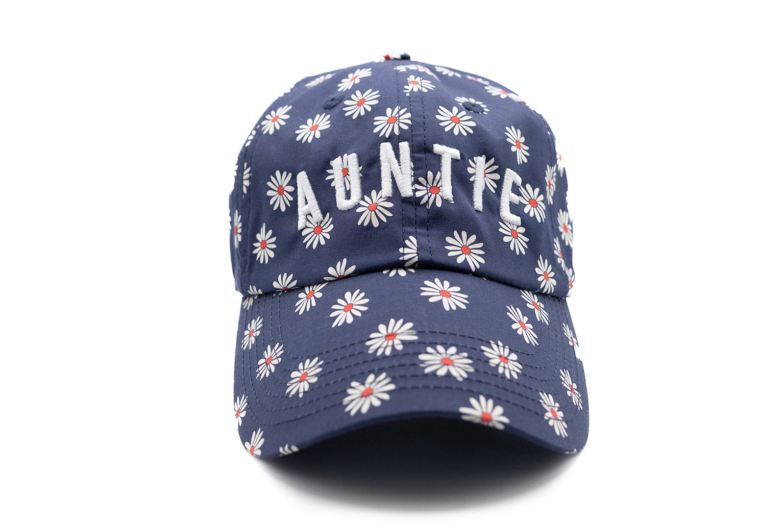 Navy Daisy Auntie Hat