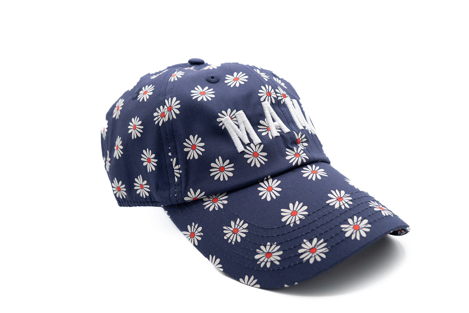 Navy Daisy Mama Hat