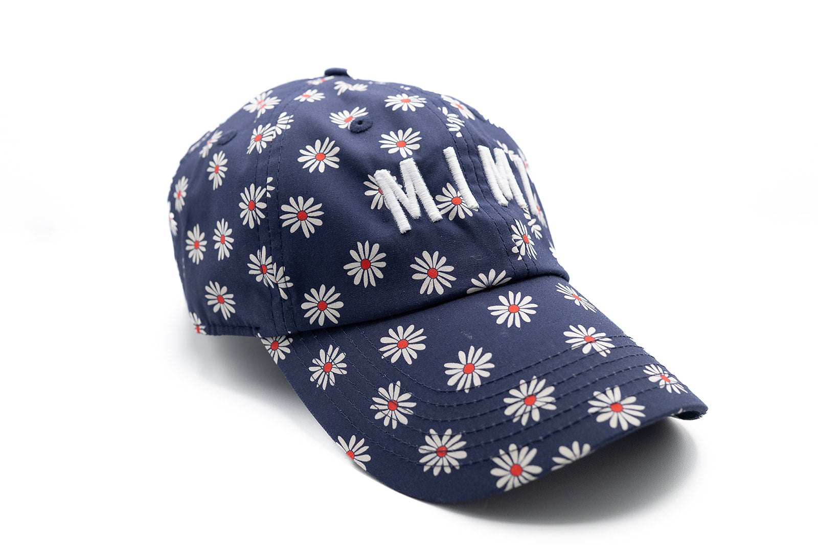 Navy Daisy Mimi Hat
