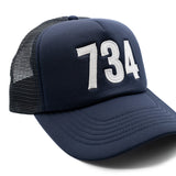 Area Code Trucker Hat