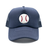 Baseball Patch Trucker Hat