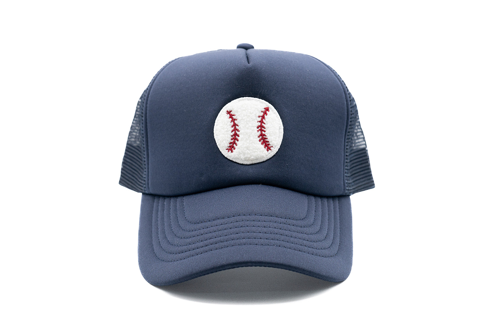 Navy Foam Trucker Terry Baseball Hat