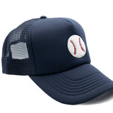 Baseball Patch Trucker Hat