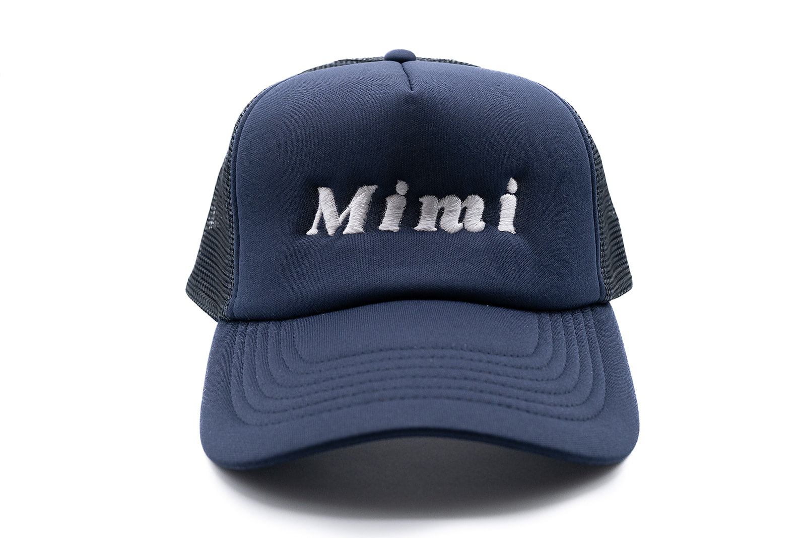Navy Foam Trucker Mimi Hat