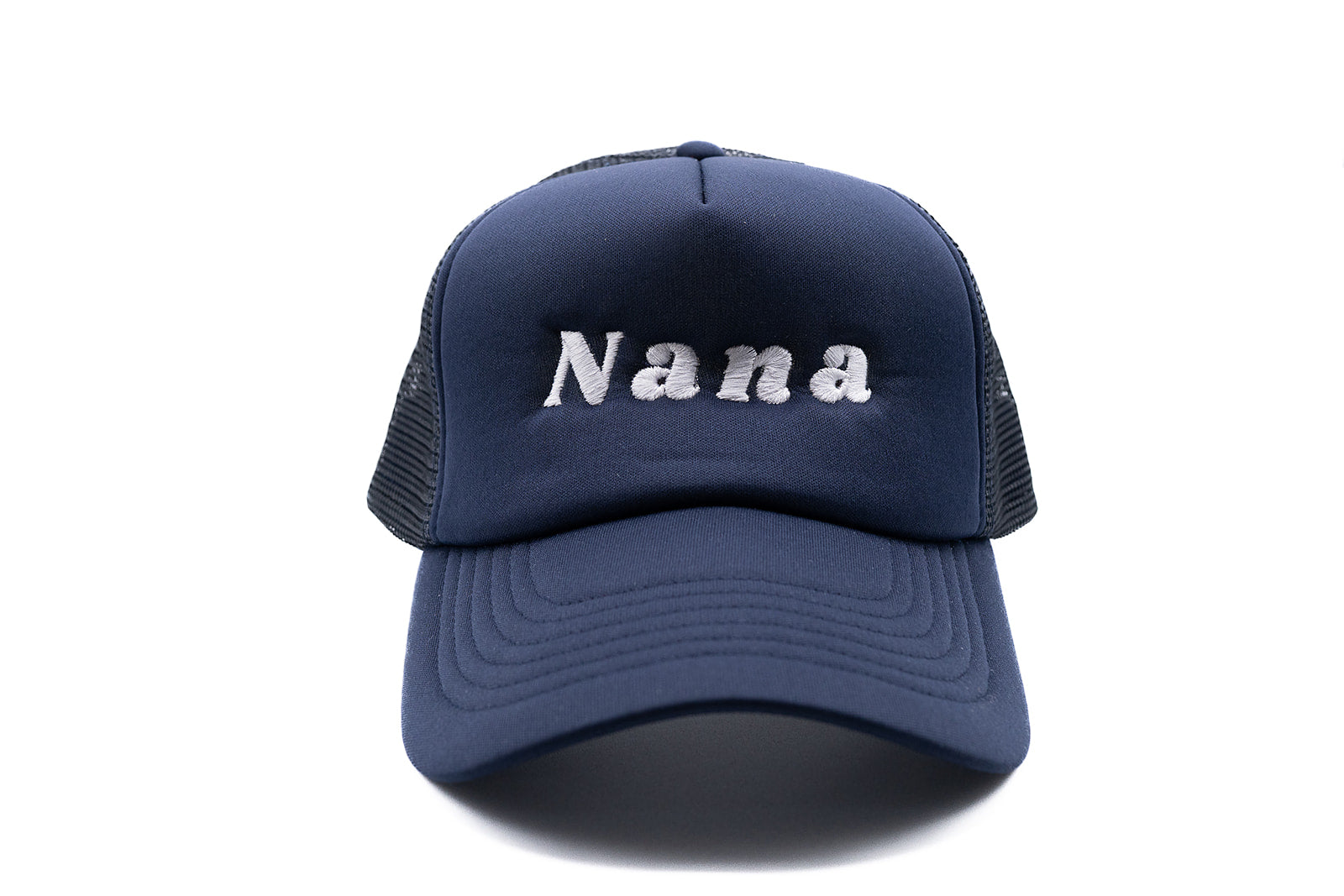 Navy Foam Trucker Nana Hat