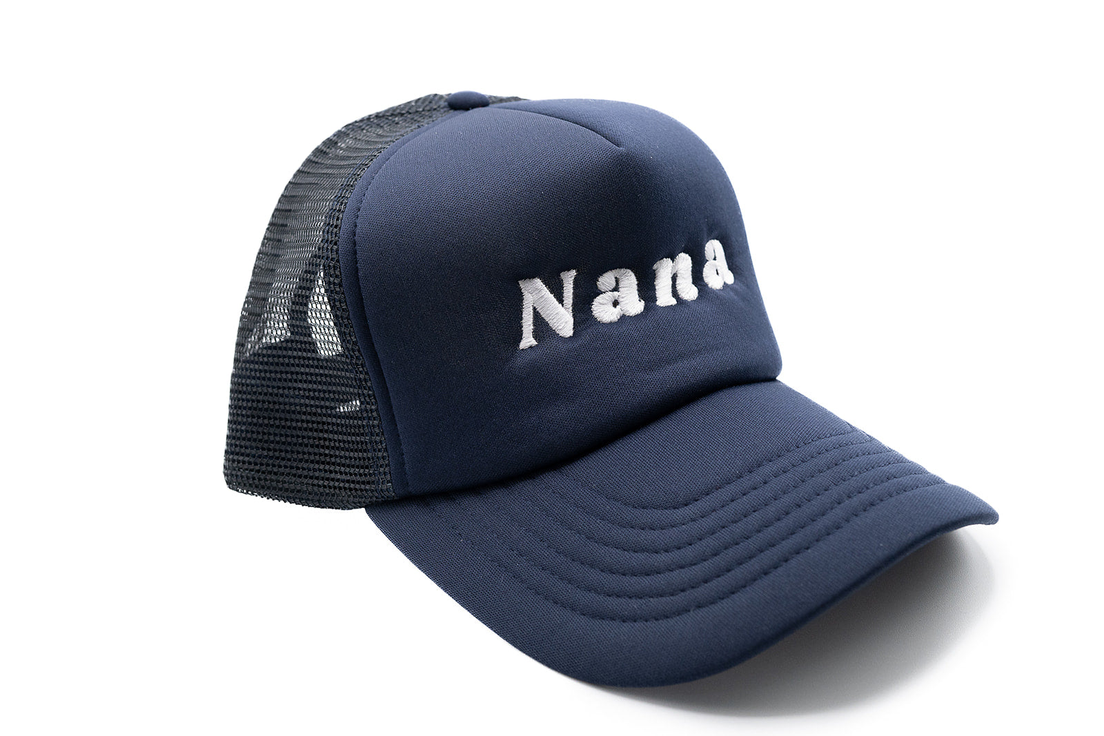 Navy Foam Trucker Nana Hat