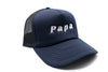 Navy Foam Trucker Papa Hat