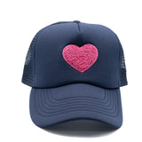 Terry Heart Trucker Hat
