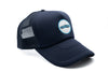 Navy Foam Trucker Sports Car Hat