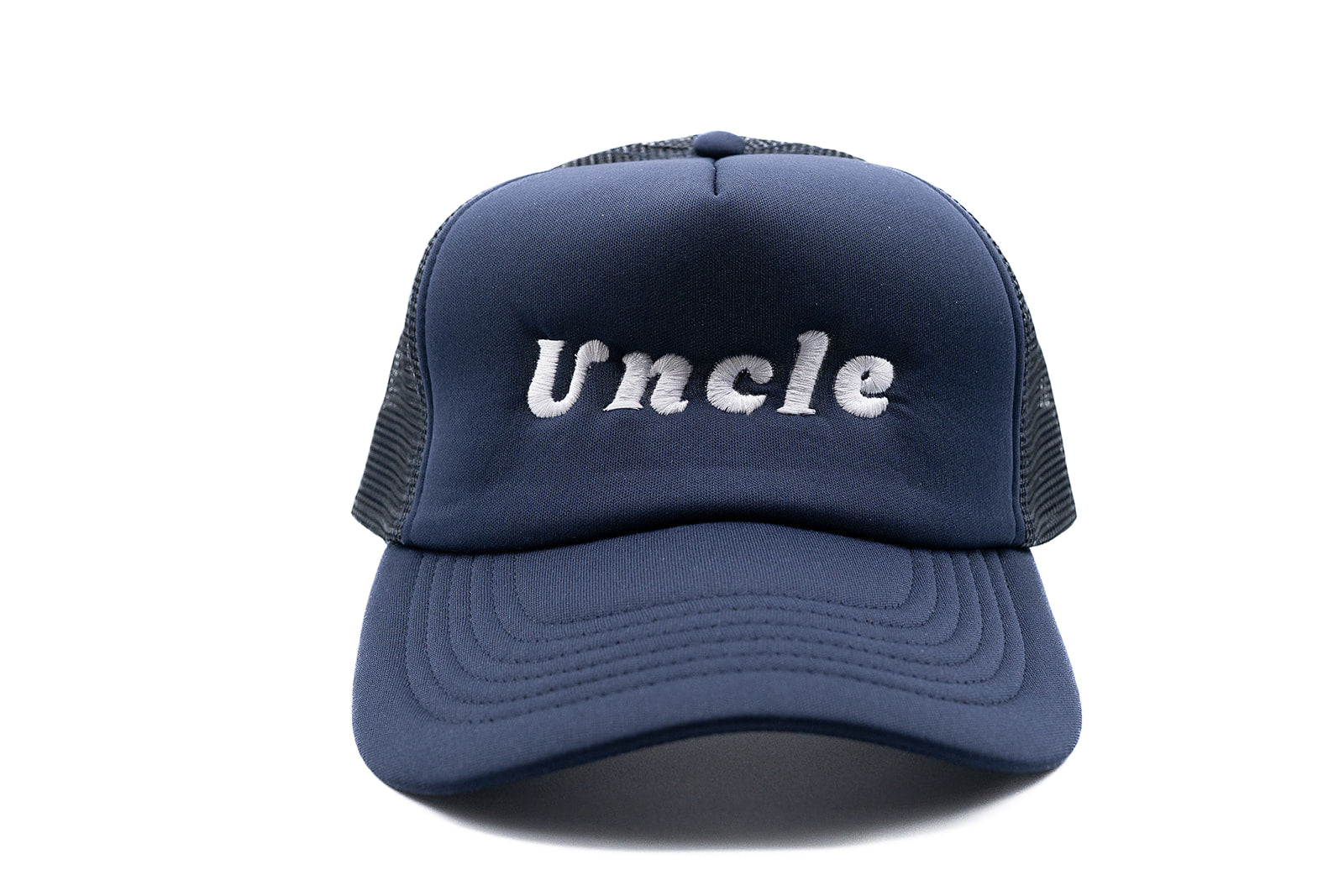 Navy Foam Trucker Uncle Hat