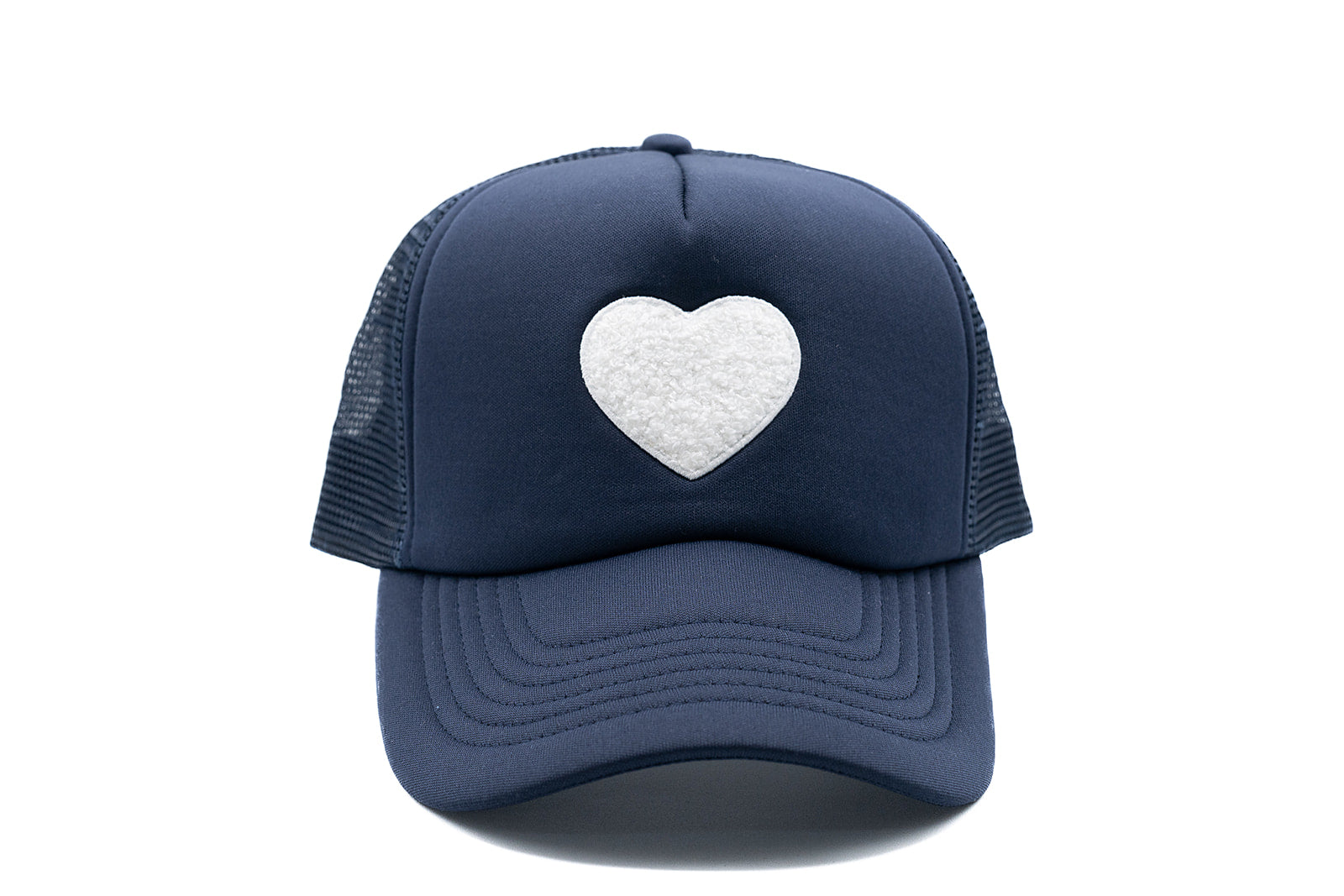 Terry Heart Foam Trucker Hat