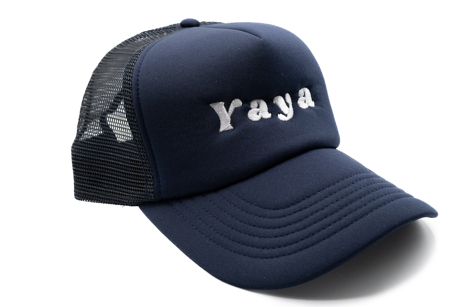 Navy Foam Trucker Yaya Hat