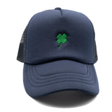 Tiny Four Leaf Clover Trucker Hat