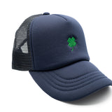 Tiny Four Leaf Clover Trucker Hat