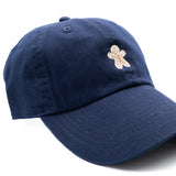 Tiny Holiday Gingerbread Baseball Hat