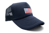 Navy Foam Trucker Flag Hat