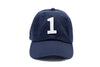 Navy Number Baseball Hat