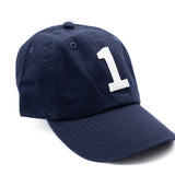 Navy Number Baseball Hat