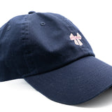 Tiny Pink Bow Baseball Hat