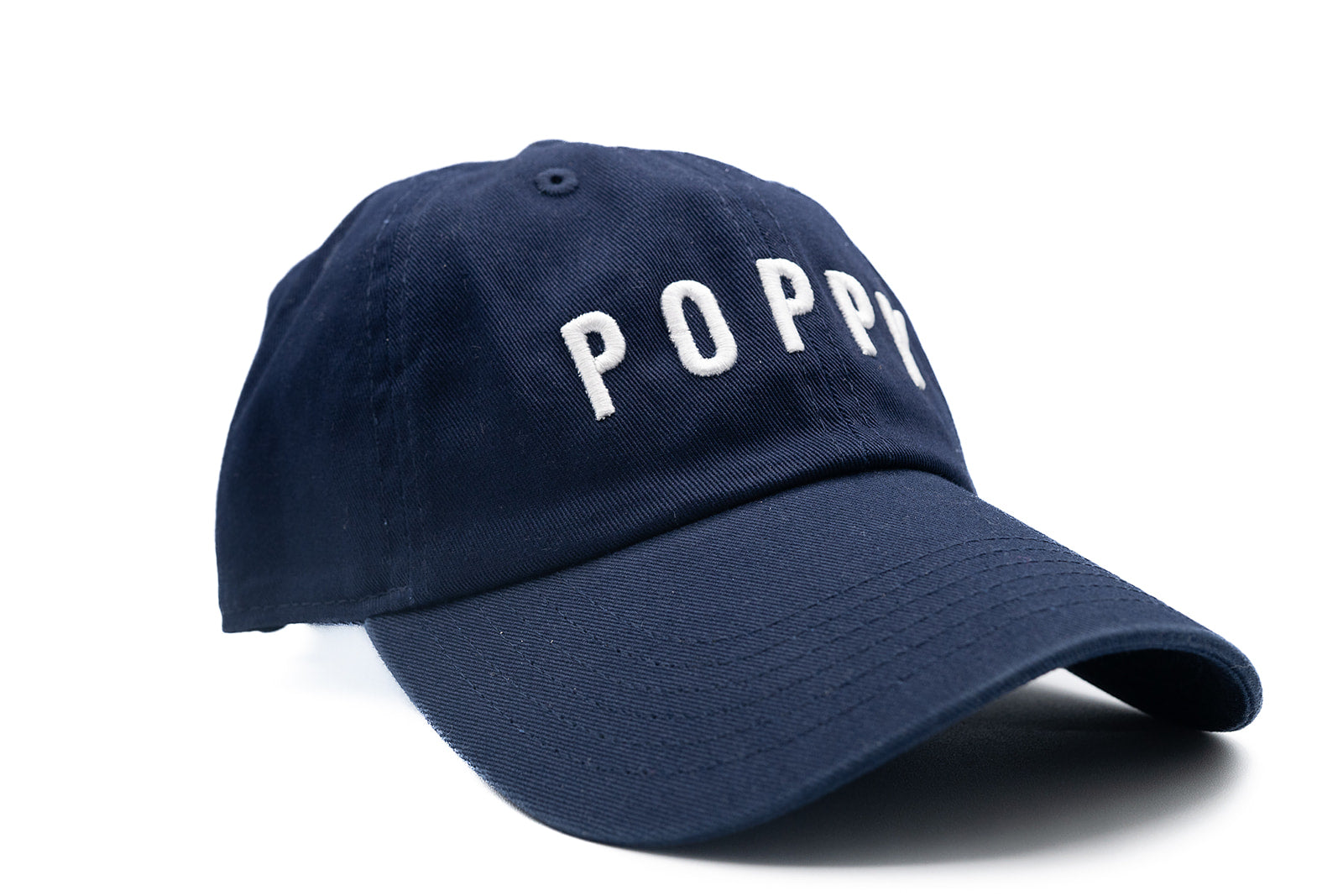 Navy Blue Poppy Hat