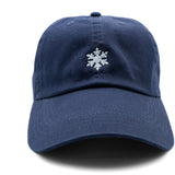 Tiny Holiday Snowflake Baseball Hat