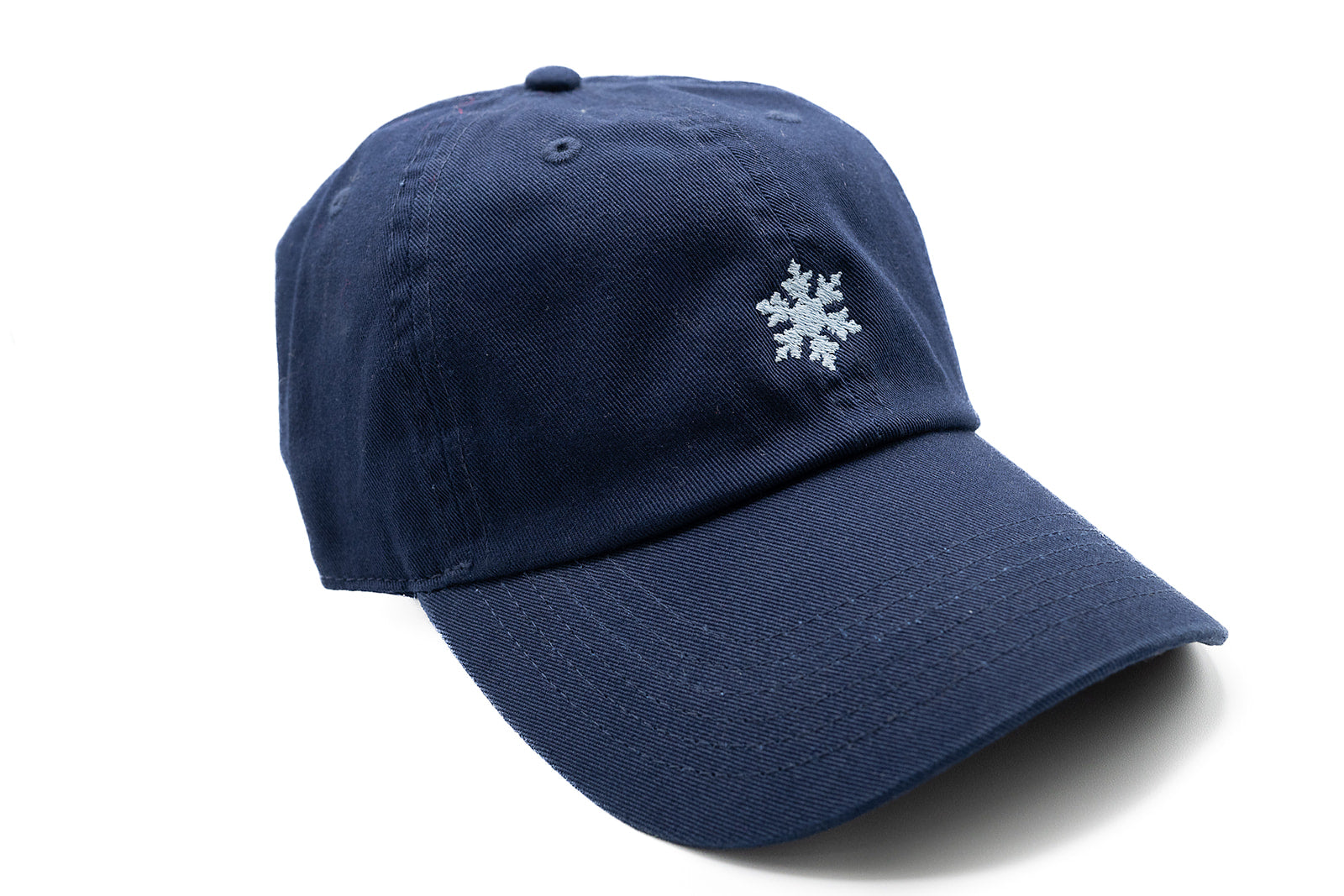 Tiny Holiday Snowflake Baseball Hat