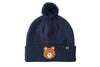 Navy Teddy Pom Pom