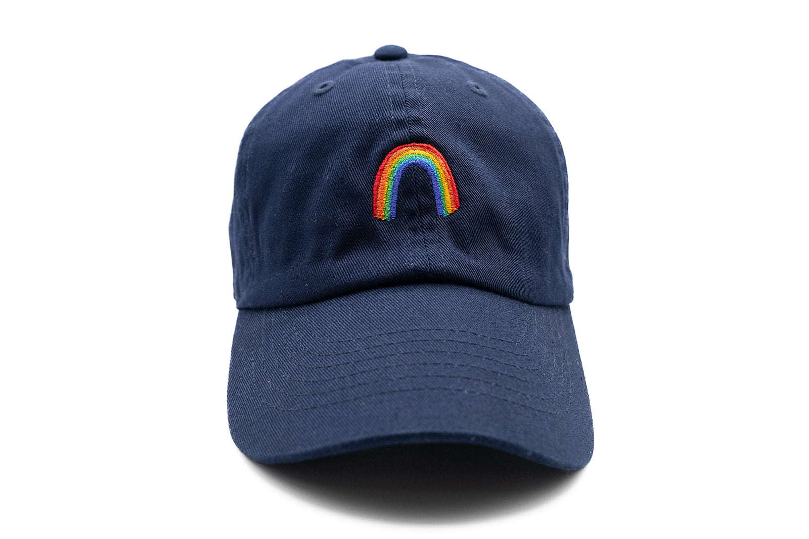 Tiny Rainbow Baseball Hat