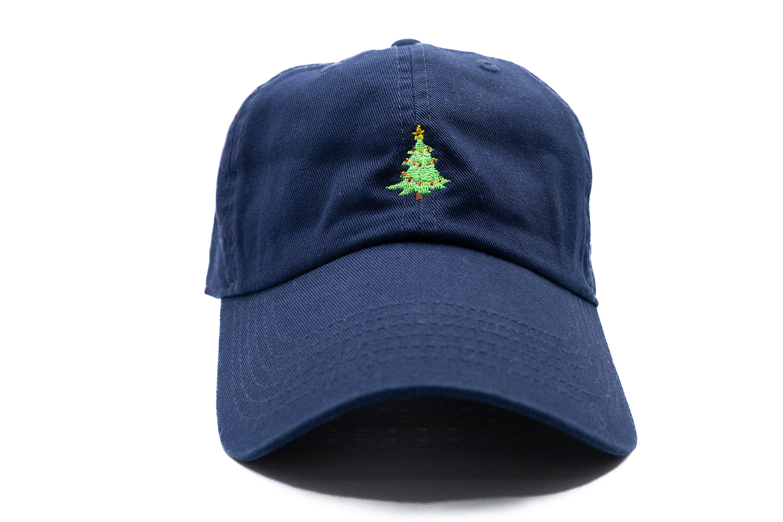 Tiny Holiday Tree Baseball Hat