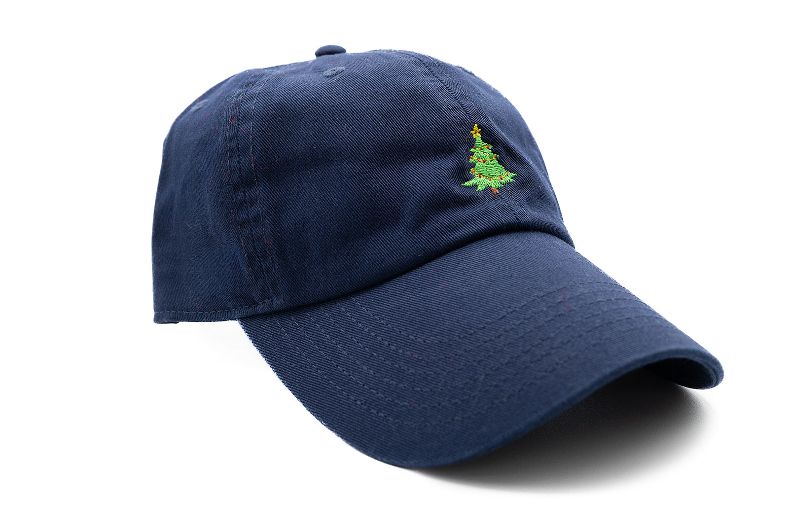 Tiny Holiday Tree Baseball Hat