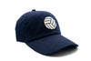 Navy Ponytail Hat + Terry Volleyball