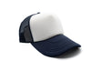 Navy &amp; White Foam Trucker Flag Hat
