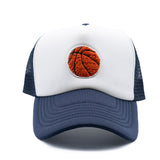 Basketball Patch Trucker Hat