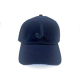 Blue Terry Letter Patch Baseball Hat