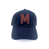 Blush Terry Letter Patch Baseball Hat